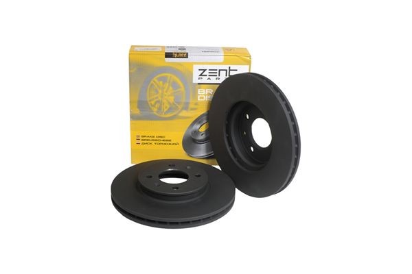 Диск тормозной передний Hyundai Accent/Solaris, KIA Rio 1.4/1.6/1.5CRDi Z06251 ZENTPARTS