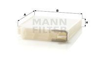RENAULT LOGAN/DUSTER НЕ УГОЛЬНЫЙ CU1829 MANN FILTER