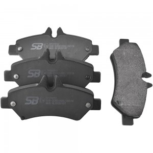 Колодки тормозные задние MERCEDES SPRINTER (906)/VOLKSWAGEN CRAFTER 06 BP31412 BP31412 SB NAGAMOCHI