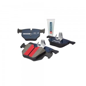 Торм. колодки дисковые задн. PLUS BMW X5 (E70, F15) 06-, X6 (E71, F16) 08- (M262 M2623447P MARSHALL