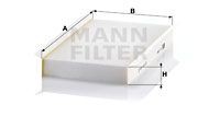 Фильтр салонный CU2747 CU2747 MANN FILTER