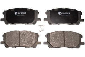 Тормозные колодки передние Low Metallic C11CR0221 C11CR0221 CWORKS