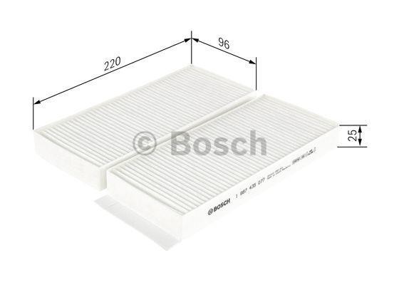 фильтр салона!\ SsangYong Kyron 2.0XDI 05> 1 987 435 077 BOSCH