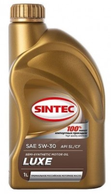 801979 SINTEC LUXE SAE 5W-30 API SL/CF (п/синт) 1л 801979 SINTEC