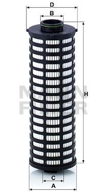 Фильтр масляный HU 11 002 X MANN FILTER