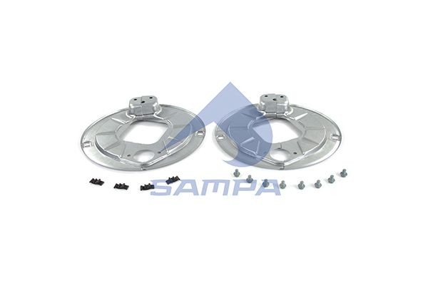 Щиток BPW барабана тормозного пылезащитный (комплект на ось, SN4220) SAMPA 070.678 SAMPA