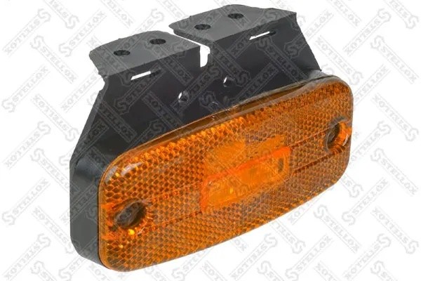 фонарь габаритный! LED, 1.3W, желтый прямоугольный на подвесе, под разъем\ Kogel 87-33655-SX STELLOX