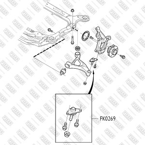 VOLVO XC90 2002> FK0269 FIXAR