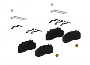 комплект тормозных колодок 12999737VT WABCO