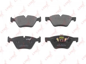 Колодки тормозные дисковые передние BD-1414 LYNXAUTO