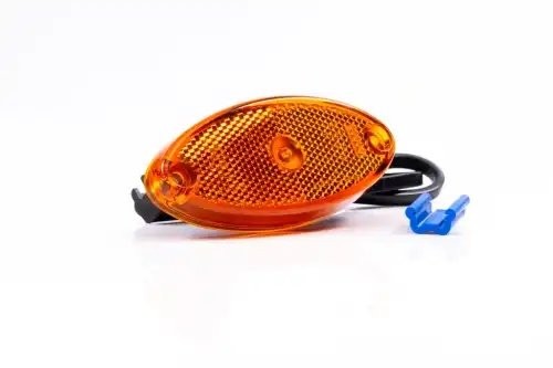 фонарь габаритный! LED овальный желтый 102x45 12-36V с кабелем 50cm \ Kogel FT061ZLED FRISTOM