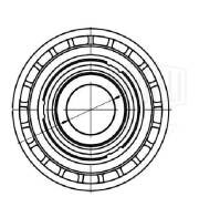 Ролик привод. ремня VW Touareg III (18-) 3.0d [EA897] (опор.) прав. (CM 5792) CM5792 TRIALLI