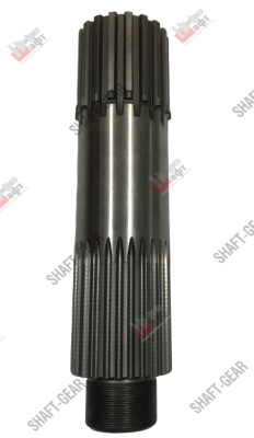 Вал выходной демультипликатора КПП 12JS, Shaanxi, Shacman, Jac, Camc 12JS160T-1707105 SHAFT