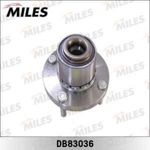 Ступица колеса передняя с подшипником MITSUBISHI COLT VI/SMART FORFOUR 04- (SKF  DB83036 MILES