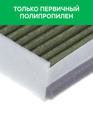 Фильтр воздушный салона VOLVO S60 (10-),S80 (06-),XC60 LAND ROVER угольный антиа RF001LRXY RAF FILTER