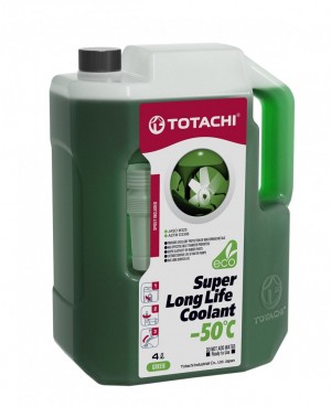 Антифриз TOTACHI SUPER LLC GREEN -50C 4л (4589904520624) 41704 41704 TOTACHI