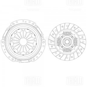 Сцепление ЛАДА Largus, Vesta, X-Ray (15-) TRIALLI FR 776 TRIALLI