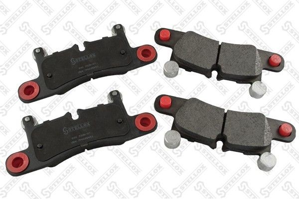 колодки дисковые задн.! с антискрип. пл.\ Porshce Cayenne 3.0-4.8 10> 000-332B-SX STELLOX