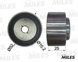 Ролик ремня ГРМ MAZDA 323/KIA SEPHIA/SHUMA 1.5-1.8 (INA 532006820) AG02008 AG02008 MILES