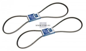 Ремень клиновой 10*1415, ком-кт 2 шт. MAN 334448SP DIESEL TECHNIC
