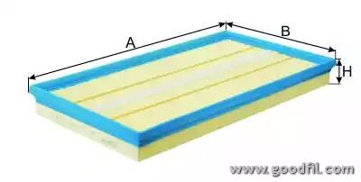Фильтр воздушный AG415 AG 415 GOODWILL