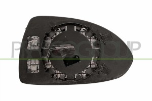 стекло зеркала лев. с подогр. выпукл.!\ Opel Corsa D 06-11 OP0347534 PRASCO GROUP