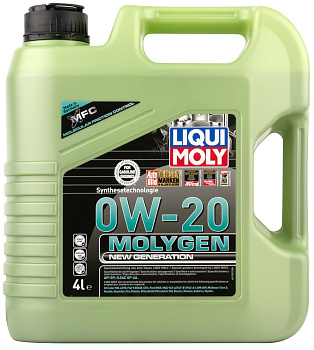 LIQUI MOLY MOLYGEN NEW GENERATION 0W20 4Л API SP ILSAC GF-6A Fiat 9.55535-CR1 GM 21357 LIQUI MOLY