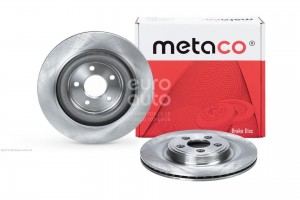 Диск тормозной задний 3060202 3060202 METACO