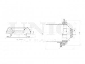 Р/комплект опоры амортизатора RMP-13068 UNIO