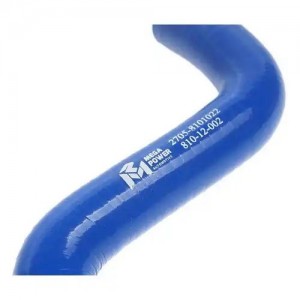 Шланг Г-3302 БИЗНЕС отопителя дв УМЗ Е3 (отвод) силикон /MEGAPOWER/ 810-12-002 MEGA POWER
