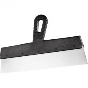 Шпатель фасадный 350мм нержавеющая сталь пластиковая ручка СИБРТЕХ 85446 SIBRTEC