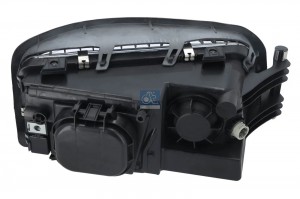 Фара MAN TGA,TGL,TGM,TGS,TGX,L2000,M2000 левая (2хН7, электро корректор) DT 331008 DIESEL TECHNIC