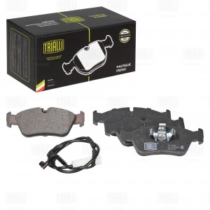 Колодки торм. BMW 1 (E81/87) (04-)/3 (E90) (05-) диск. перед. 150x57 (с датч.) ( PF4138 TRIALLI