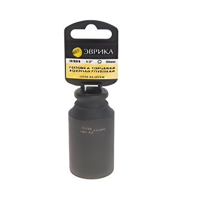 Головка торцевая 1/2" 30мм ударная высокая с держателем ЭВРИКА ER-95819H EVRIKA