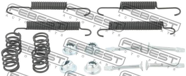 К-кт монтажный барабанных колодок HYUNDAI IX35 2009-2013 1204-IX35R-KIT 1204-IX35R-KIT FEBEST