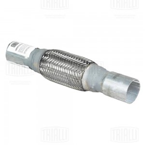 Переходник 45/45 L=300 под хомут с виброкомпенсатором 45х150 (нерж. алюм. сталь) EPC454545150 TRIALLI