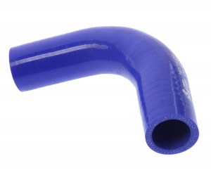 Патрубок КАМАЗ-ЕВРО теплообменника синий силикон (L=135мм,d=31) MEGAPOWER 130-16-151 MEGA POWER