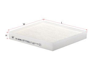 Фильтр воздушный салона HYUNDAI Solaris (17-),Сreta (17-),Tucson (15-) KIA Rio ( CA28380 SAKURA