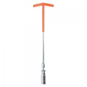 Ключ свечной Т-образный с карданом 16*350мм с резиновым фиксатором (ATAC019) ATAC019 AIRLINE