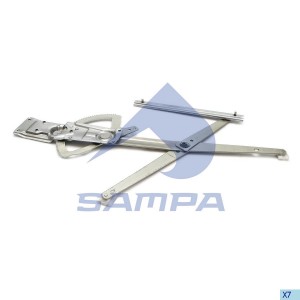 Стеклоподъемник MERCEDES Actros,Axor двери левый электрический (без мотора) SAMP 204148 SAMPA