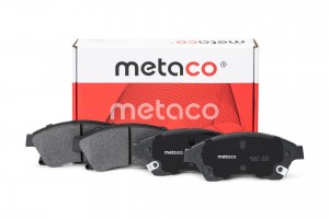 Колодки тормозные передние к-кт 3000015 METACO