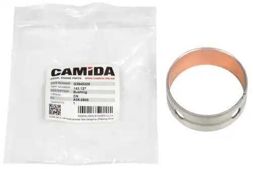 Втулка КАМАЗ дв. Cummins ISLe, L, 6CT 3945329, 3901685 распредвала 143127 CAMIDA
