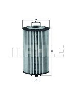 OPEL INSIGNIA (2008-2017) ASTRA K (2016>) OX 401D MAHLE KNECHT