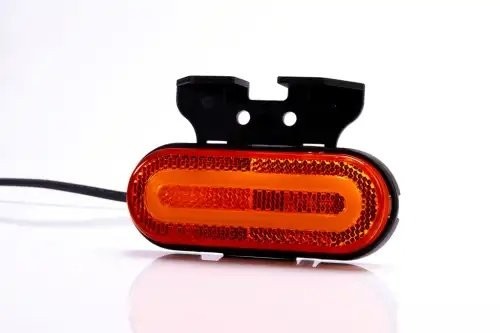 фонарь габаритный! LED, желтый, 120х47, с проводом 0.5м\ FT072ZLED FRISTOM
