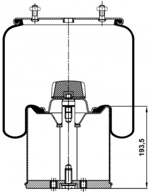 BPW ECO с металлическим стаканом T0070-0941V2 TOPCOVER
