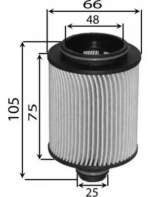 Фильтр масляный OPEL Astra J (09-),Insignia (08-),Zafira C (11-) (2.0) JS ASAKAS OE0087 JS ASAKASHI