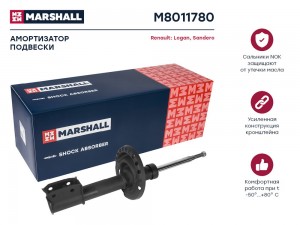 Амортизатор газ. передн. Renault Logan II 12-  Sandero II 12- M8011780 M8011780 MARSHALL