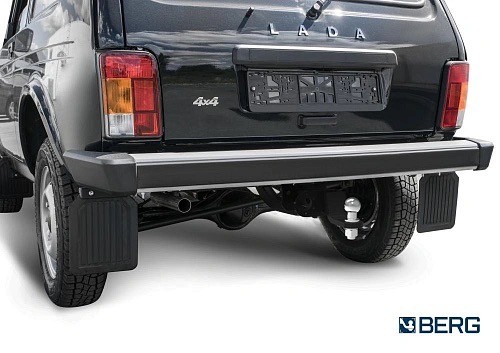 Устройство прицепное для а/м Lada 4x4 3d/5d 95- "BERG" (шар Е, 900/75 кг) F.6017.002 BERG