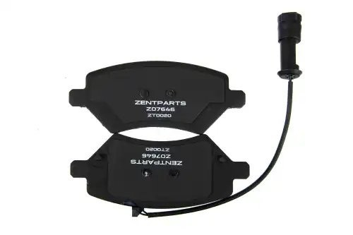 колодки дисковые передние! Chery Amulet/QQ/Tiggo all 06> Z07646 ZENTPARTS