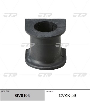 Втулка стабилизатора переднего KIA SORRENTO 02-06 (нов арт GV0104) CVKK-59 CVKK-59 CTR
